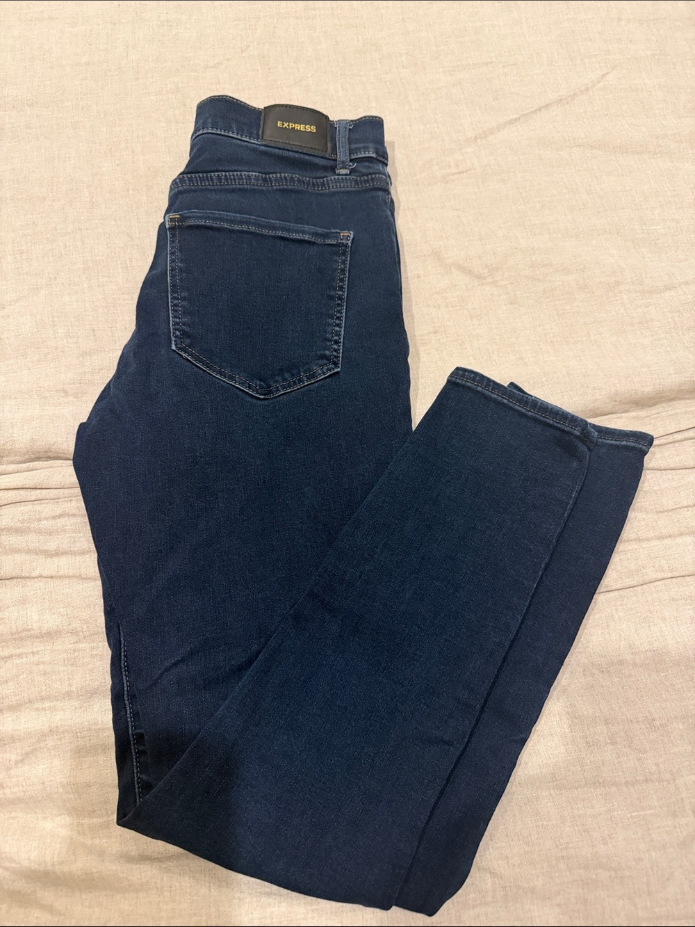 Express Women's Navy Skinny Jeans